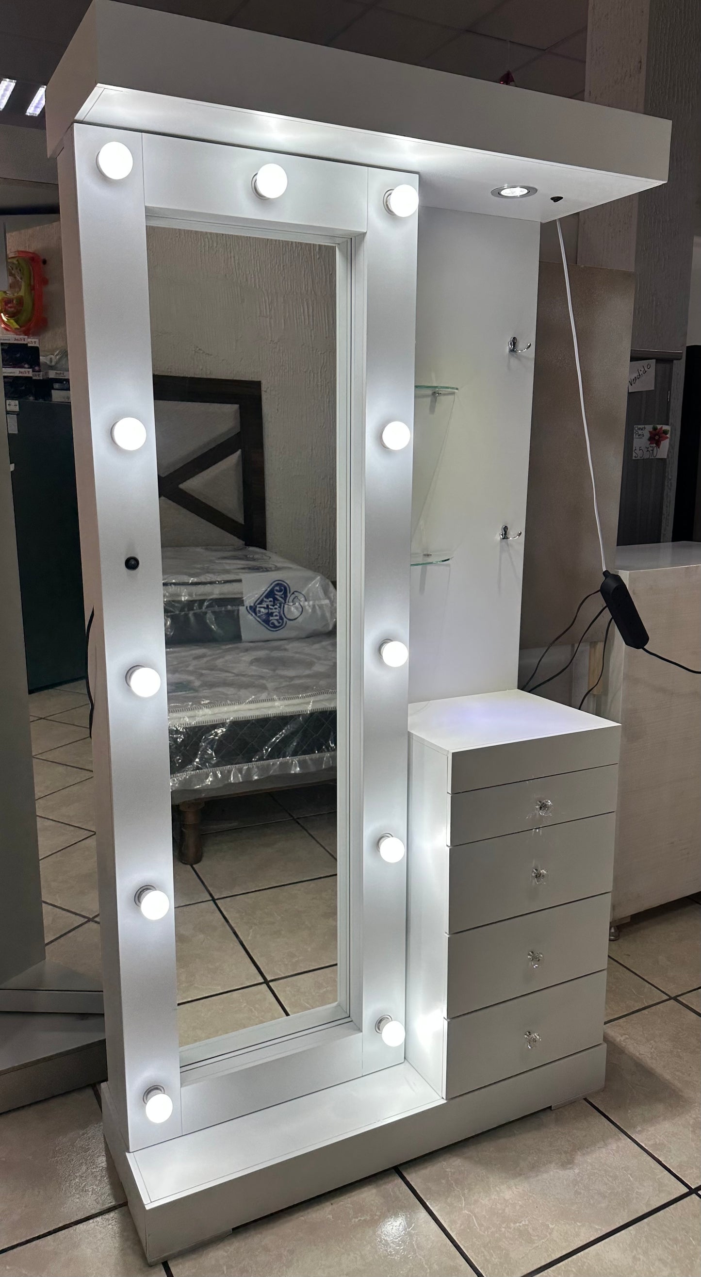 Tocador/zapatero Tucson Blanco