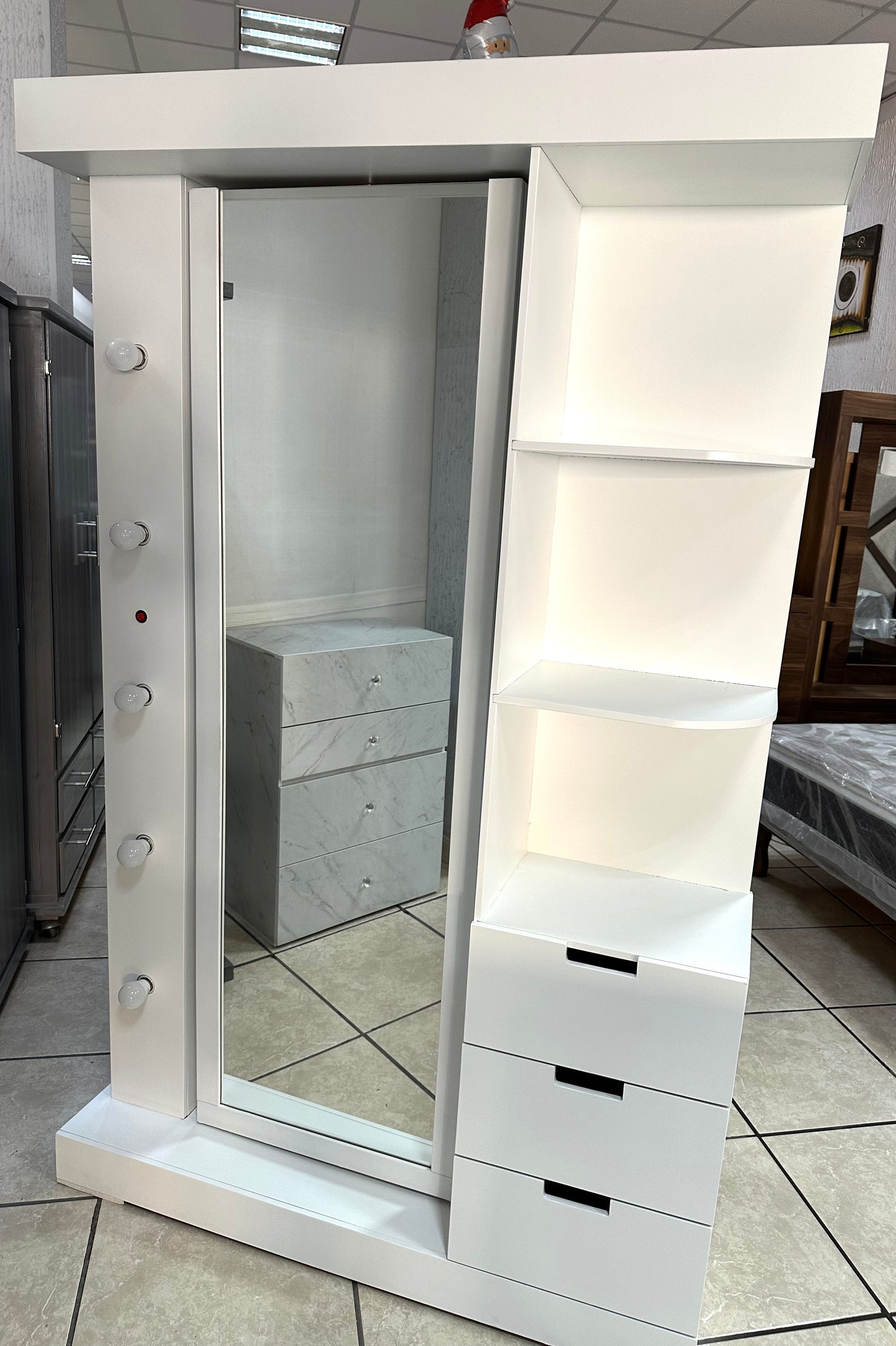 Zapatero/Tocador Centenario Blanco