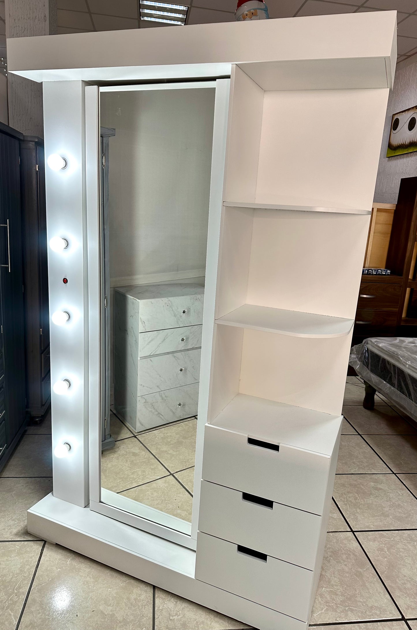 Zapatero/Tocador Centenario Blanco