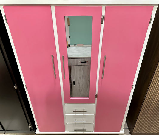 Ropero Monarca Rosa/blanco