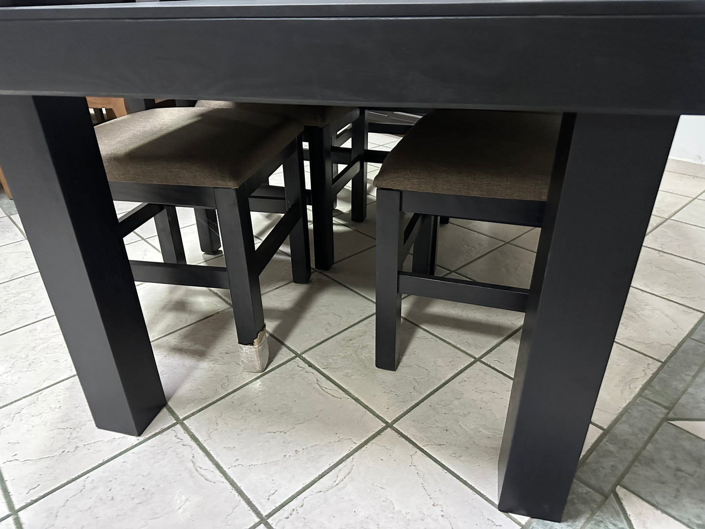 Comedor Fili 6 sillas negro