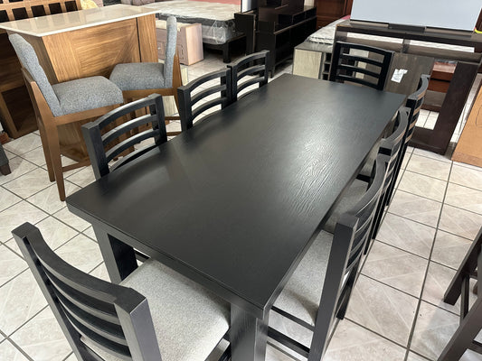 Comedor Fili 8 sillas Negro