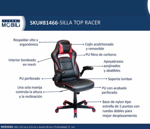 Silla Ejecutiva techni Mobili