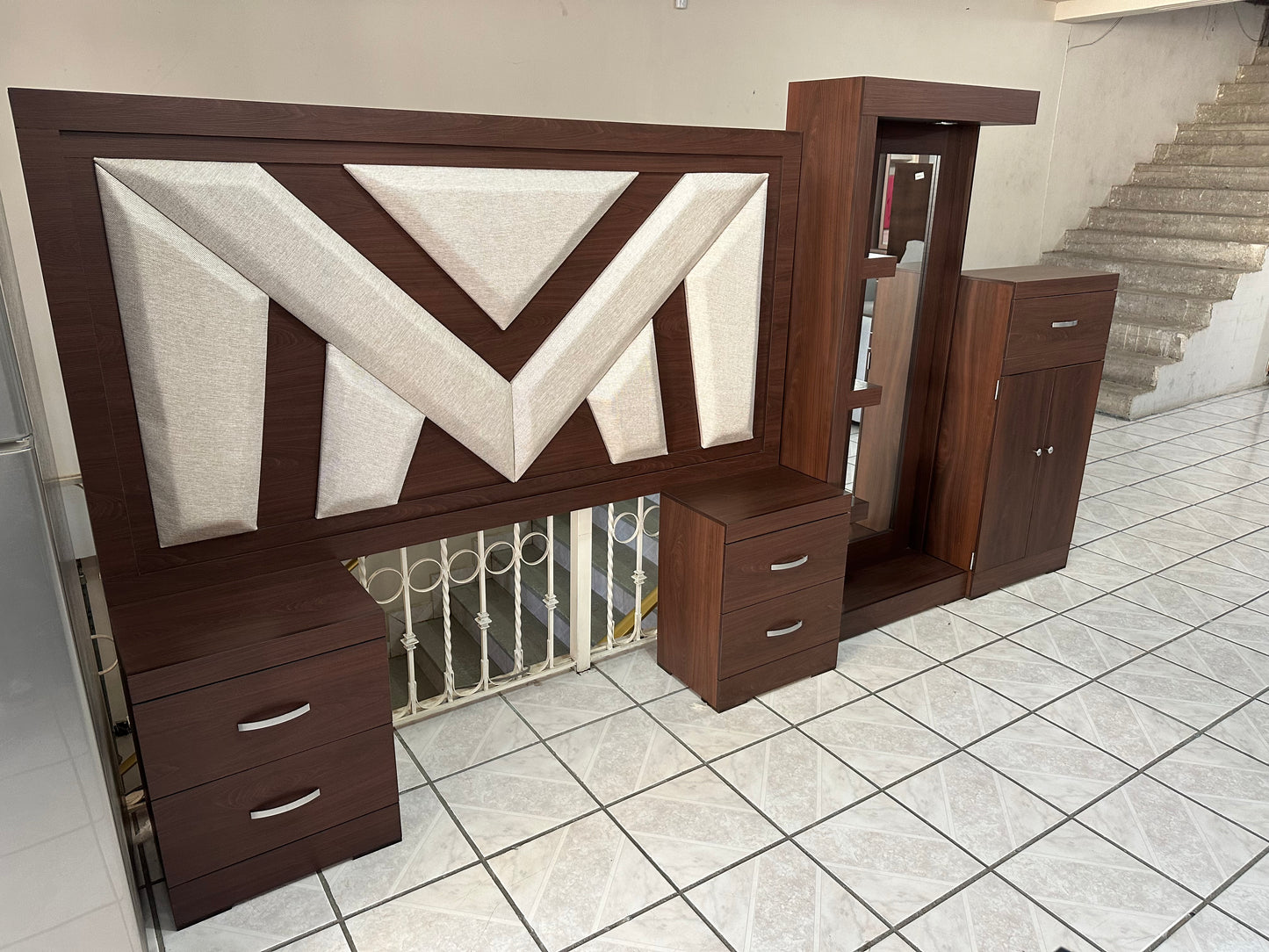 Recámara Emma Caoba King Size