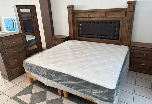 Recámara Grecia Wengue King Size