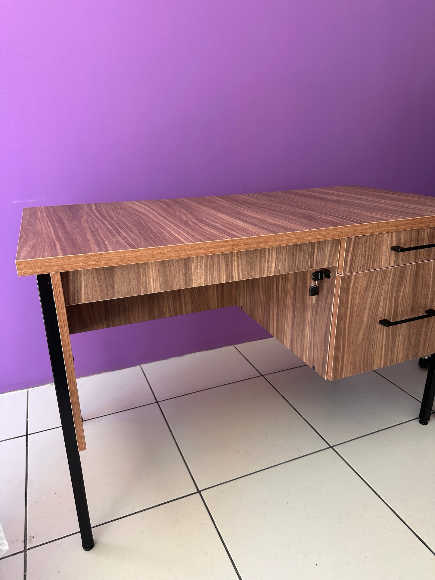 Escritorio secretarial Nogal