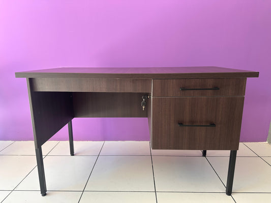 Escritorio secretarial Roble Tabaco