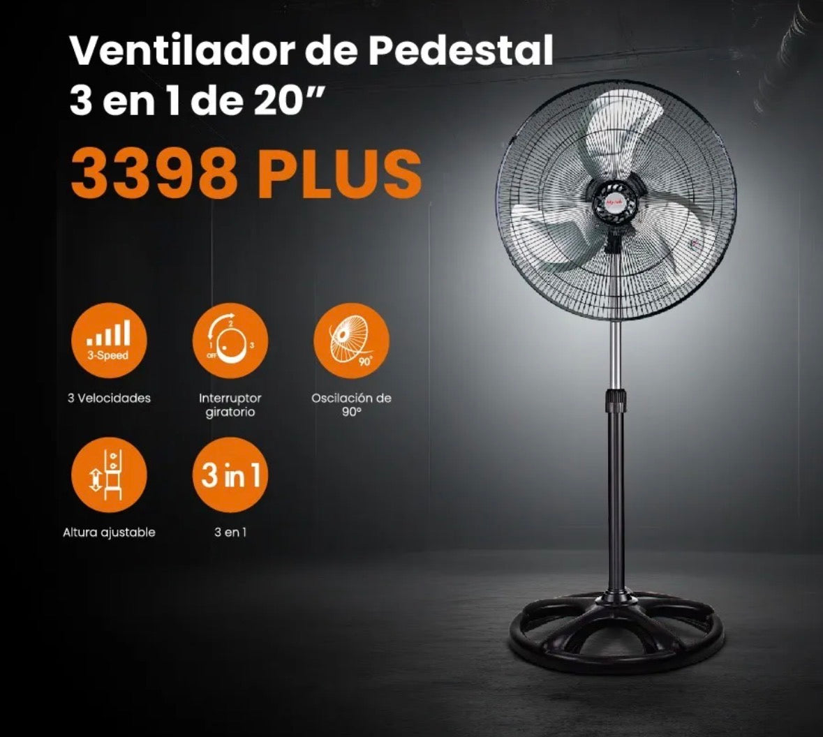 Ventilador 3398 Mytek