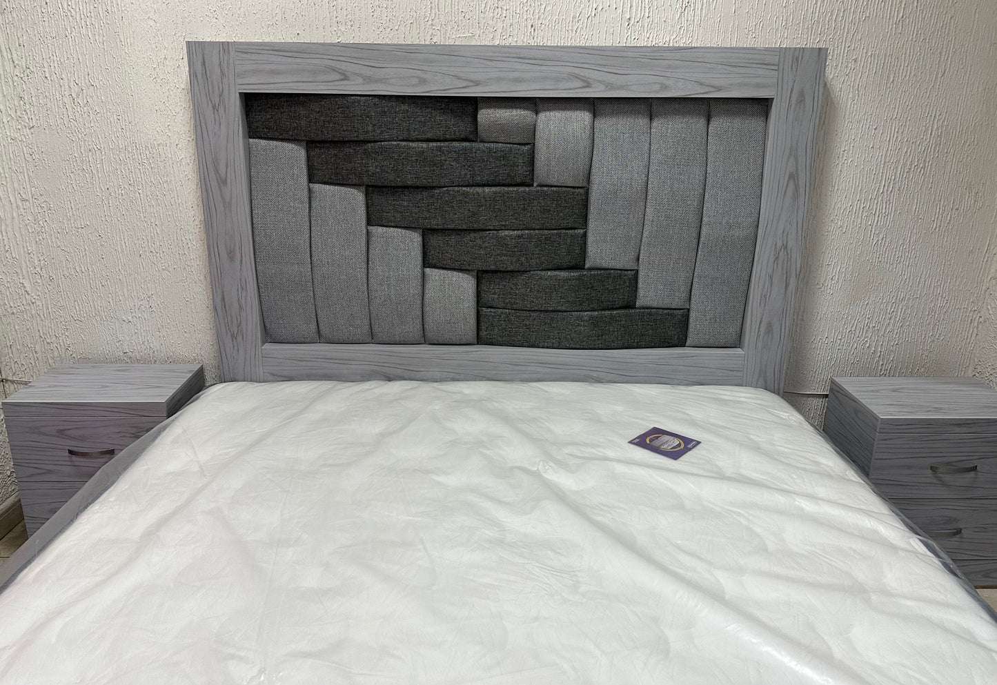 Recámara Audio King Size Gris