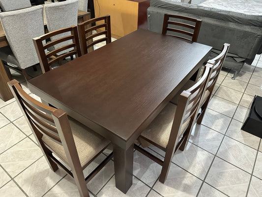Comedor Fili 6 sillas Canela M