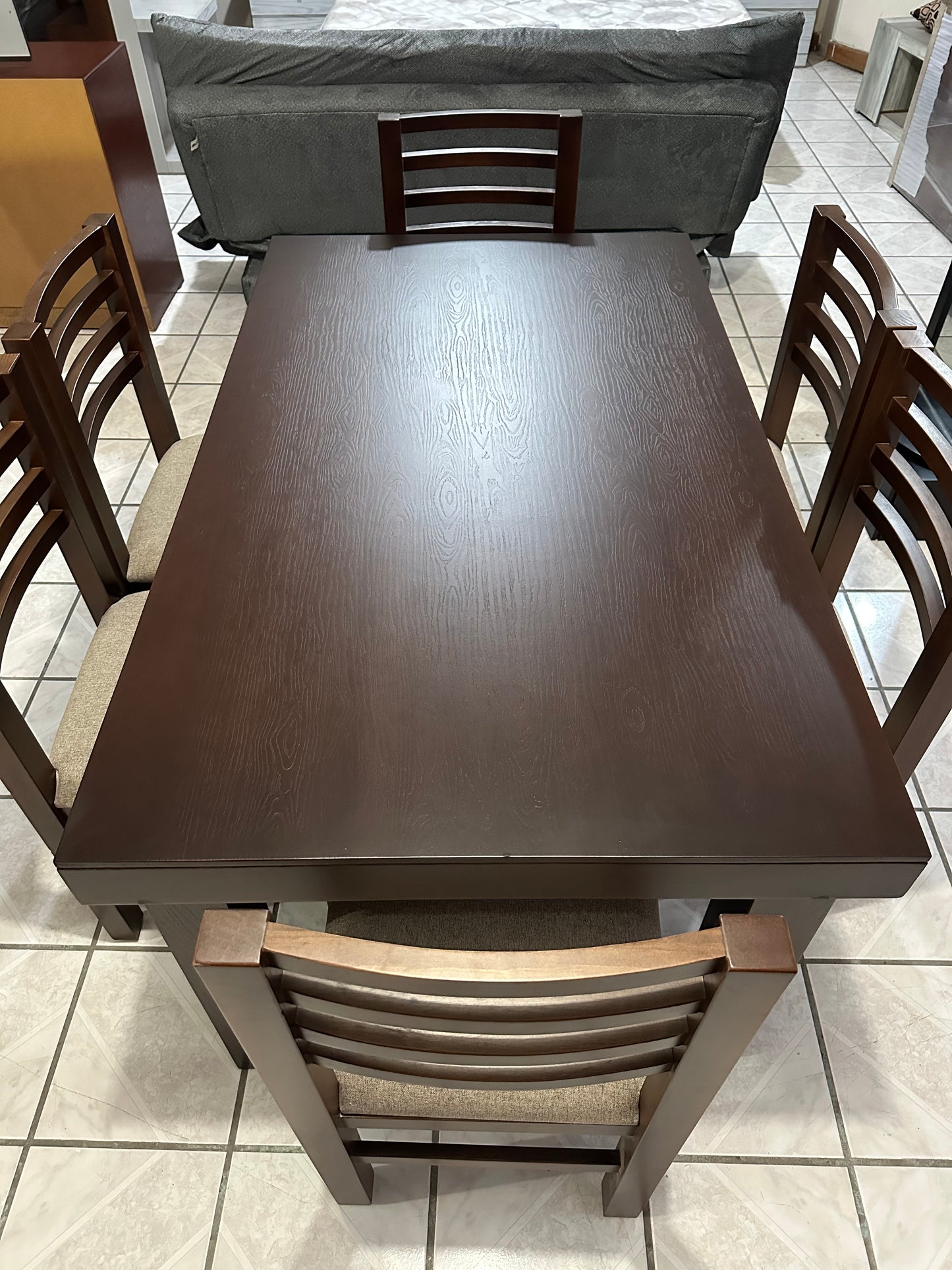 Comedor Fili 6 sillas Canela M