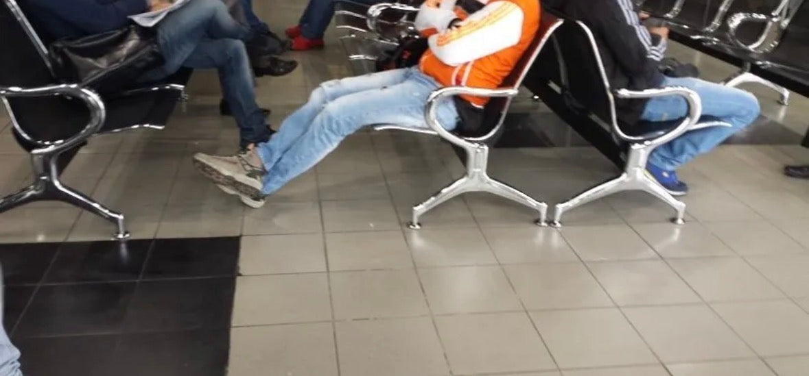 Banca metálica 3 asientos