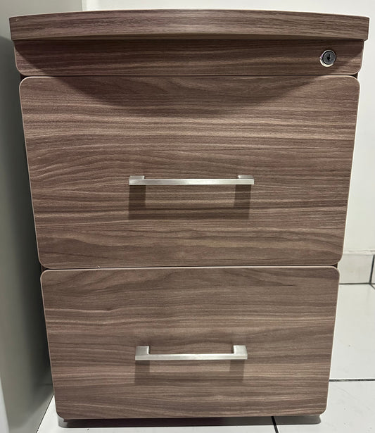 Archivero Nogal neo 2 gavetas