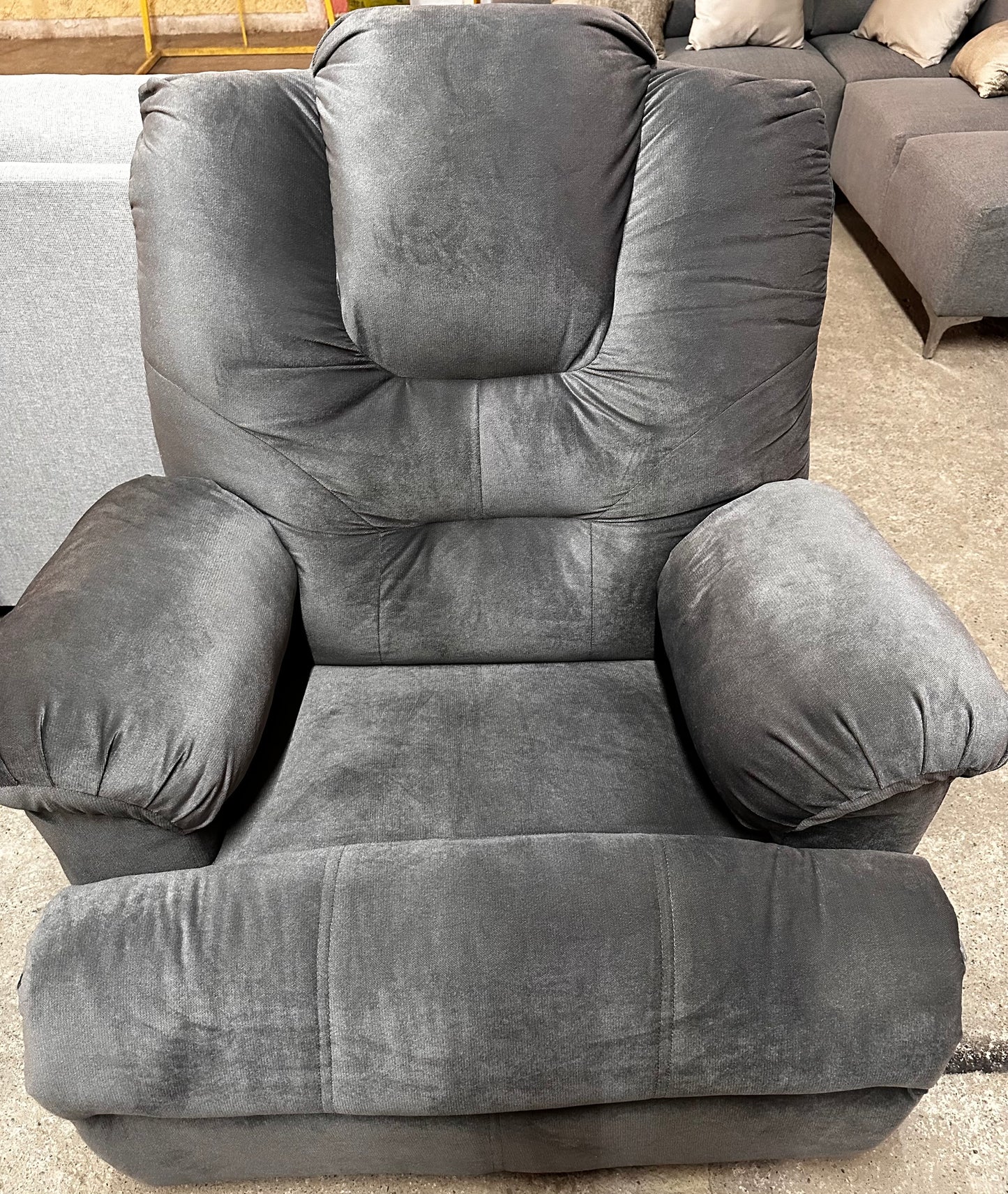 Sofá Reclinable Gris