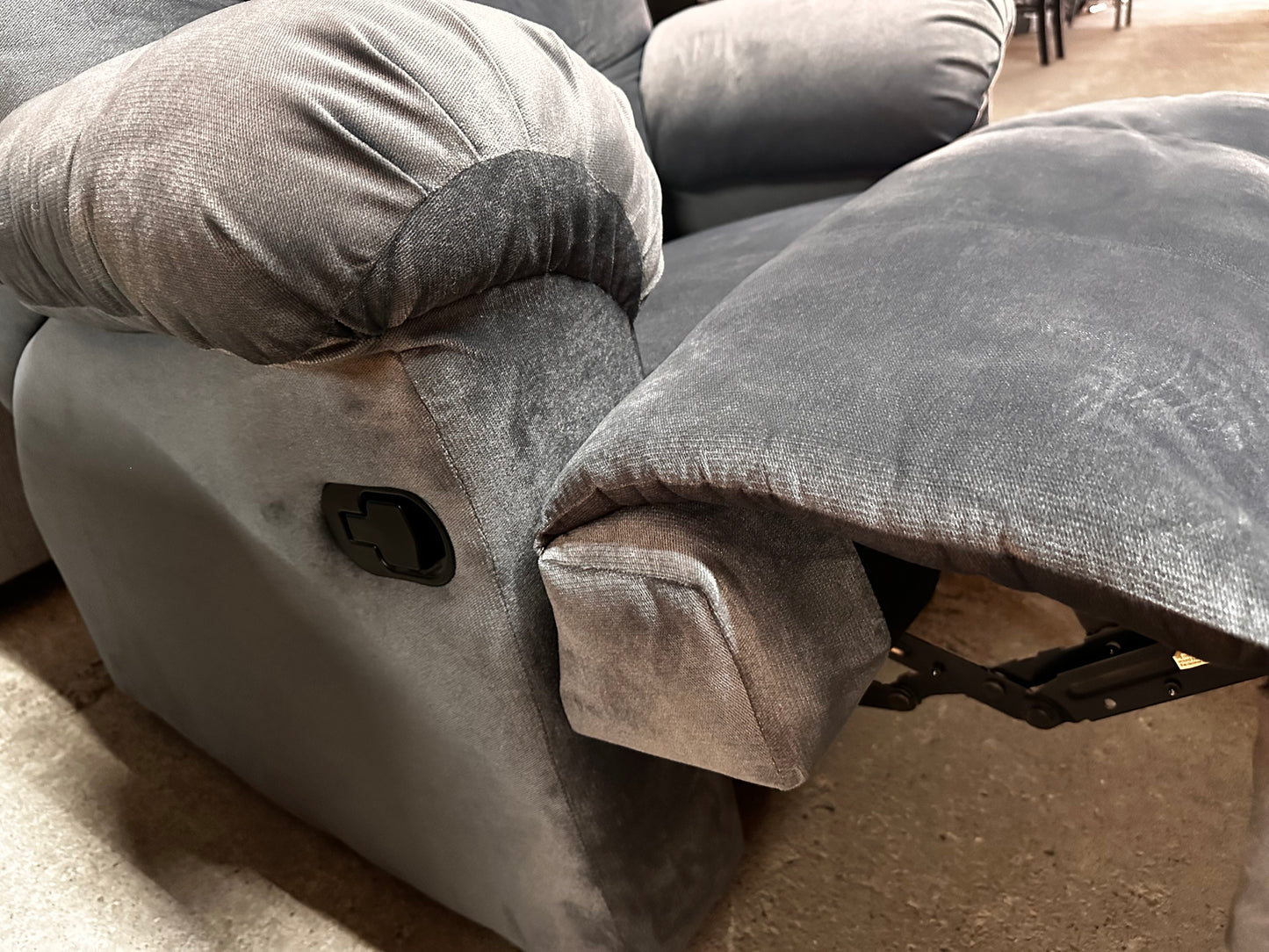 Sofá Reclinable Gris