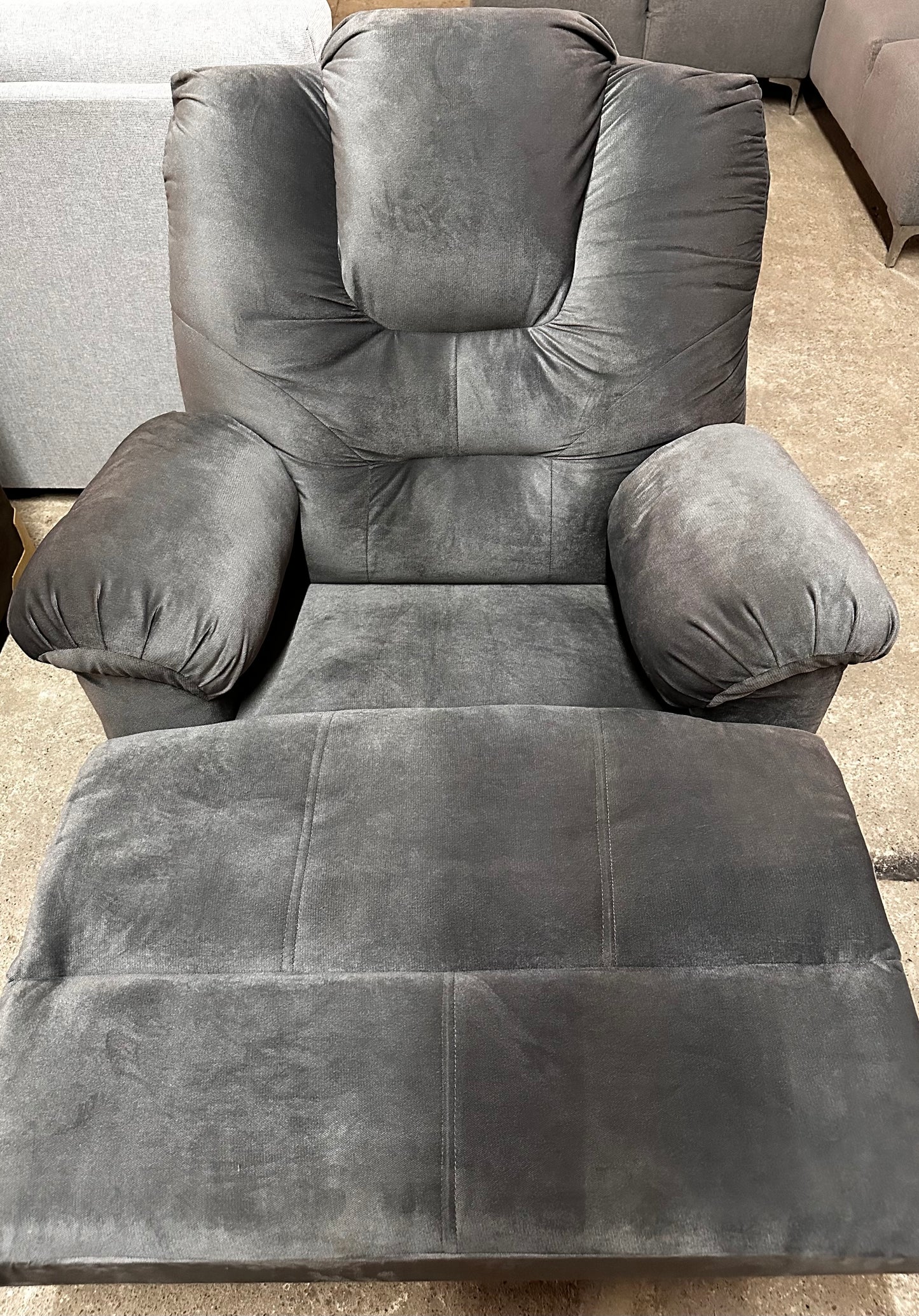 Sofá Reclinable Gris