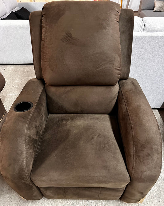 Sofá Reclinable Chocolate