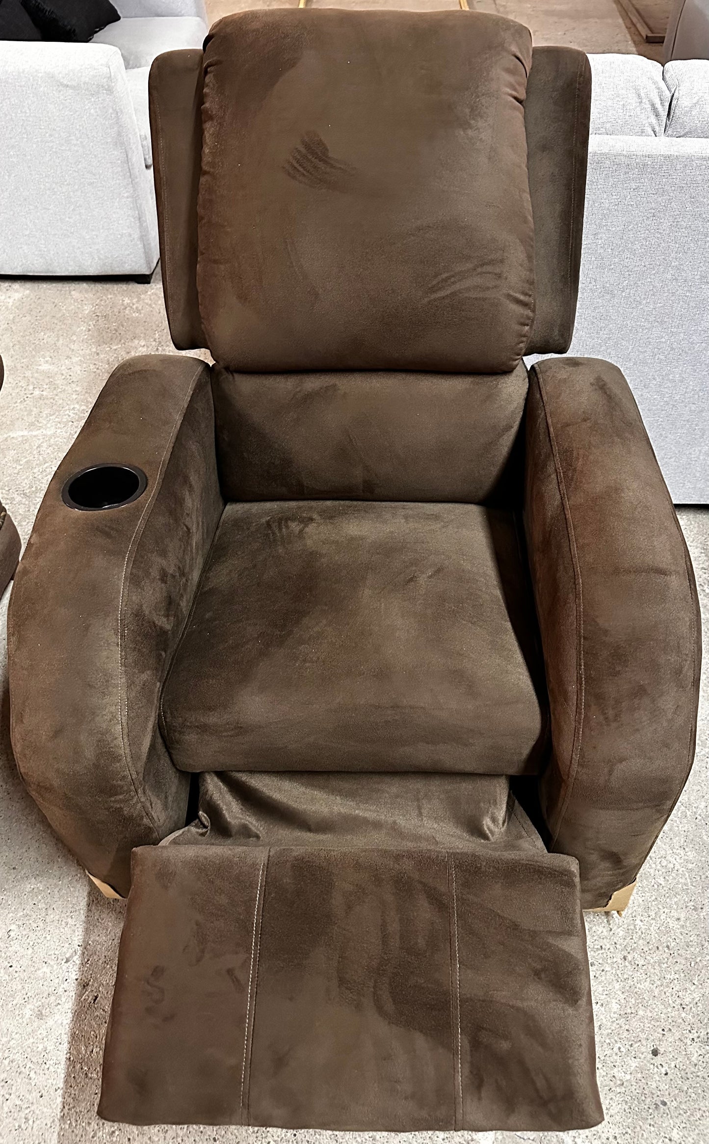 Sofá Reclinable Chocolate